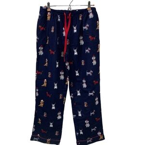 Holiday dog Pajamagram Flannel Bottoms
